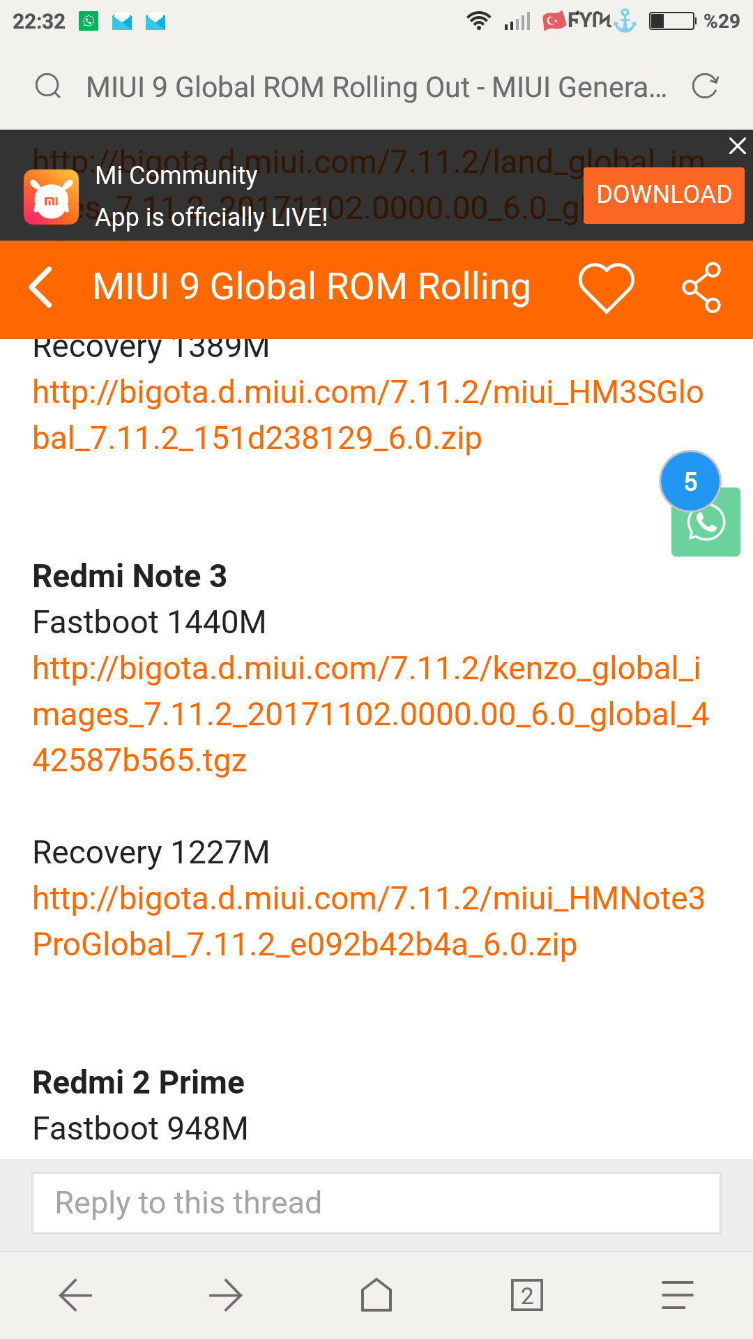 âXİAOMİ REDMİ NOTE 3 PRO ve SPECİAL Edition â ANA KONU & KULLANICI âXİAOMİ REDMİ NOTE 3 PRO ve SPECİAL Edition â ANA KONU & KULLANICI KULüBü â Sayfa 664 732