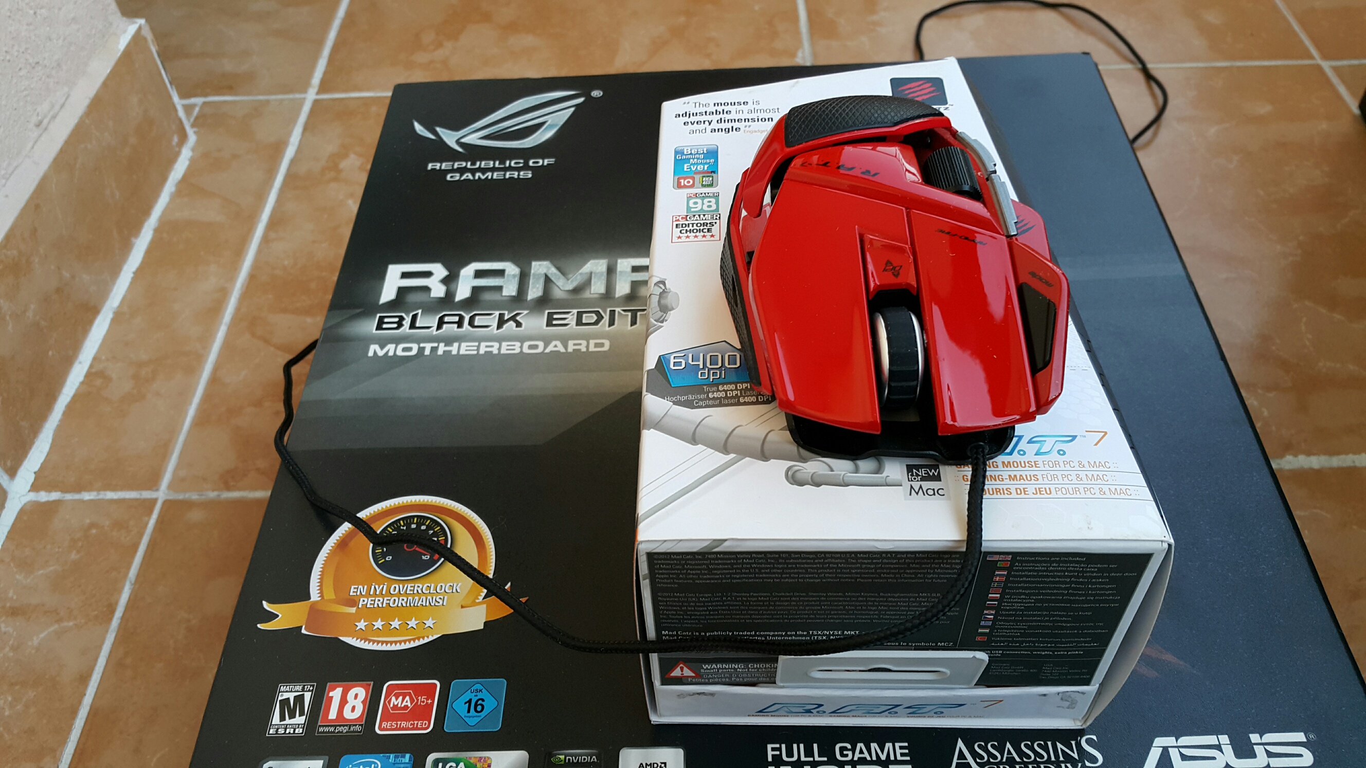 CYBORG MADCATZ R A T 7 Gaming Mouse LOGITECH G700s GAMING MOUSE CYBORG MADCATZ R A T 7 Gaming Mouse LOGITECH G700s GAMING MOUSE Sayfa 1 1