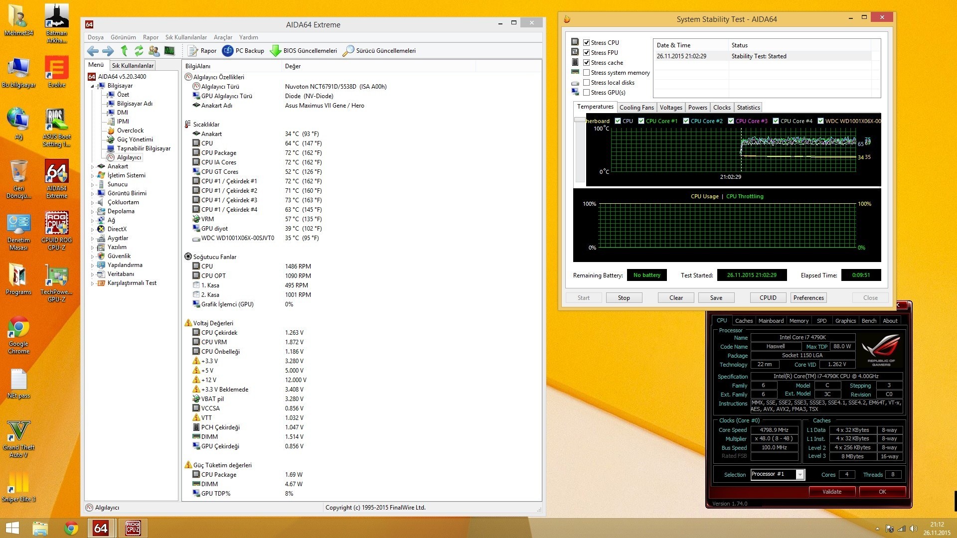 Overclock için programı: Ne zaman riske değmez 98