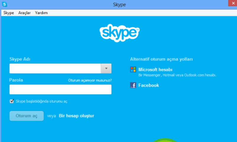 Ana sayfa Skype mevcut değil, ne yapılması gerekiyor: A dan ben Ana sayfa Skype mevcut değil, ne yapılması gerekiyor: A dan ben