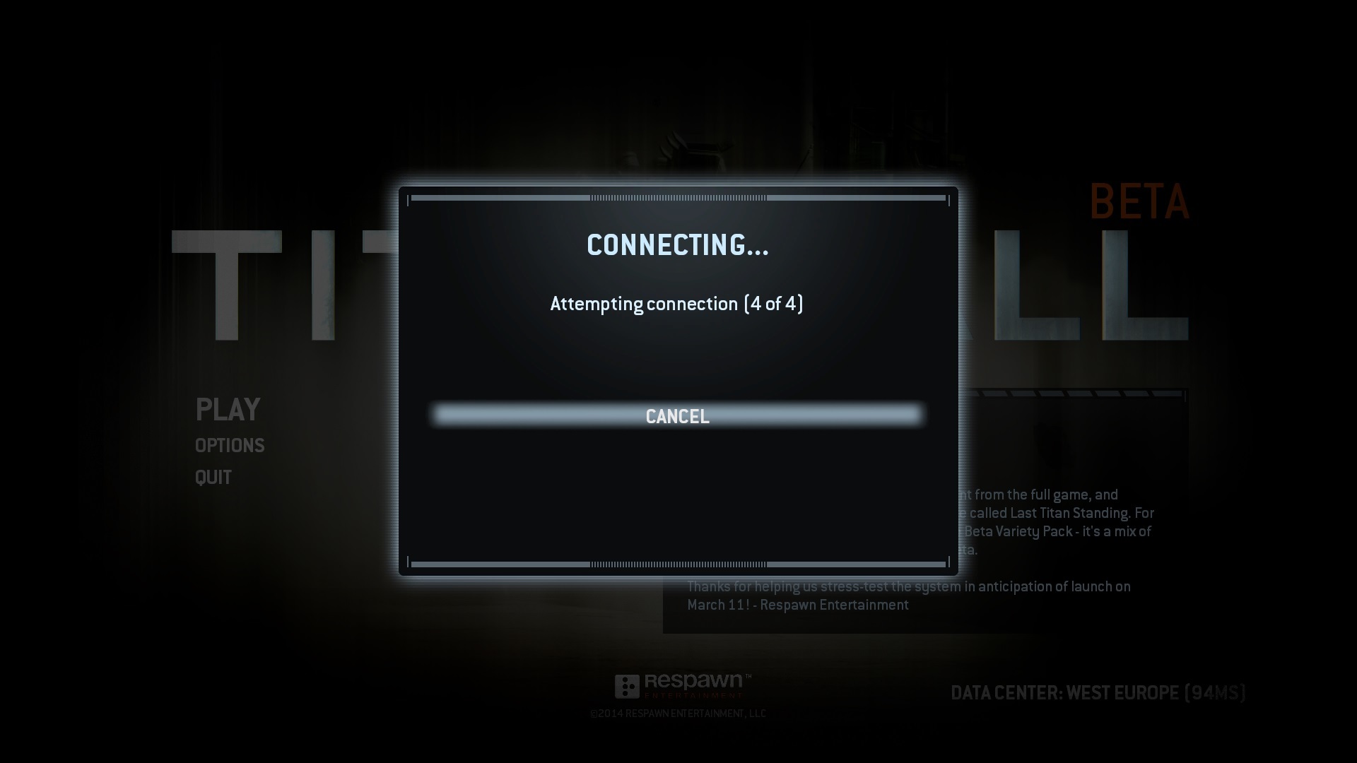 retrieving matchmaking list titanfall beta Welcome to reddit,arteezy has reached 10010 mmr in the dota two matchmaking just had another tech guy help me and we found the. retrieving matchmaking list titanfall beta Welcome to reddit,arteezy has reached 10010 mmr in the dota two matchmaking just had another tech guy help me and we found the.