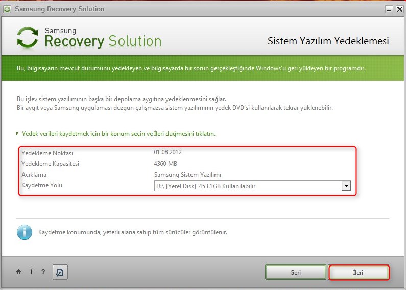Samsung Recovery