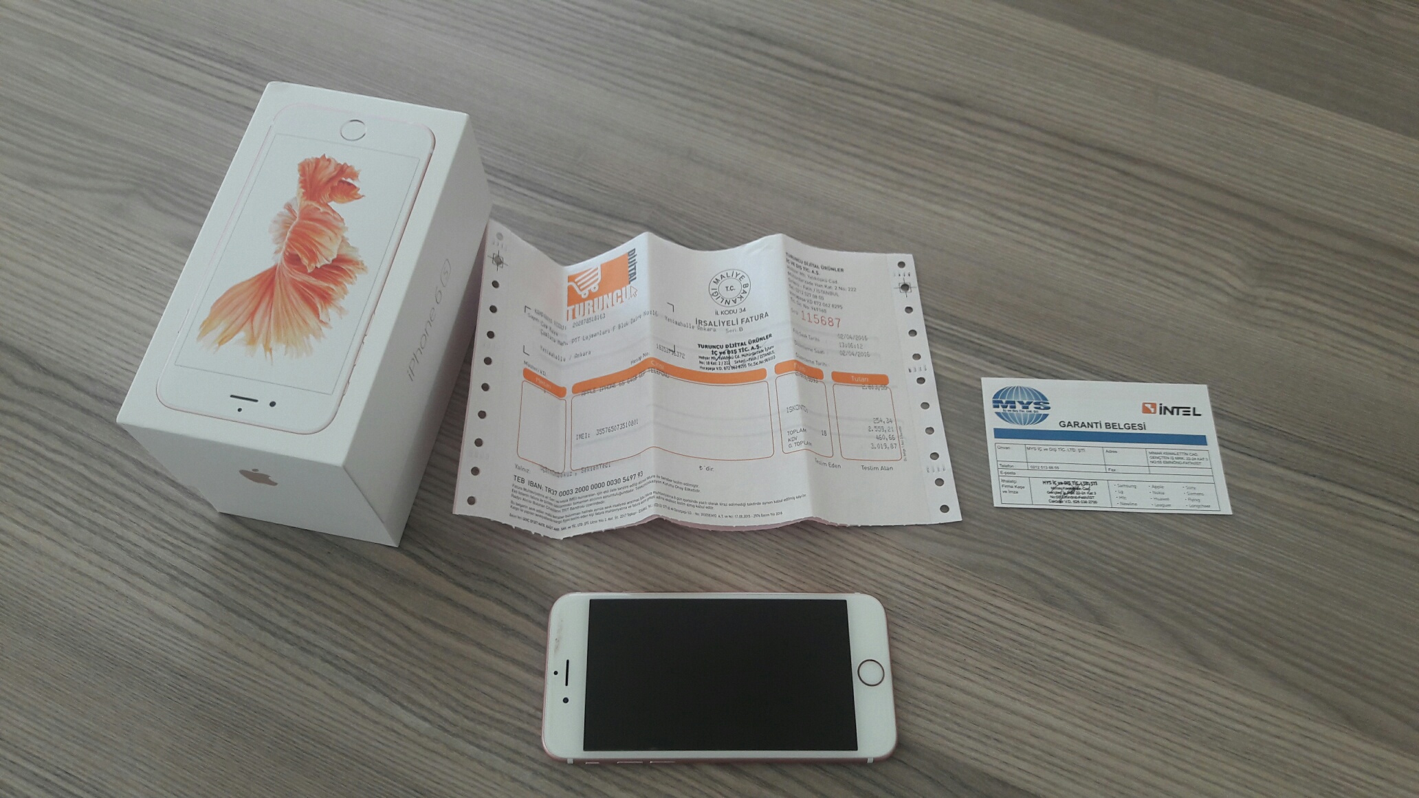 SATILIK TERTEMİZ 64 GB ROSE GOLD IPHONE 6S Sayfa 1 0 970d0d7e e952d c7