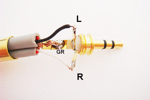 Sounding cumming jack extension cable