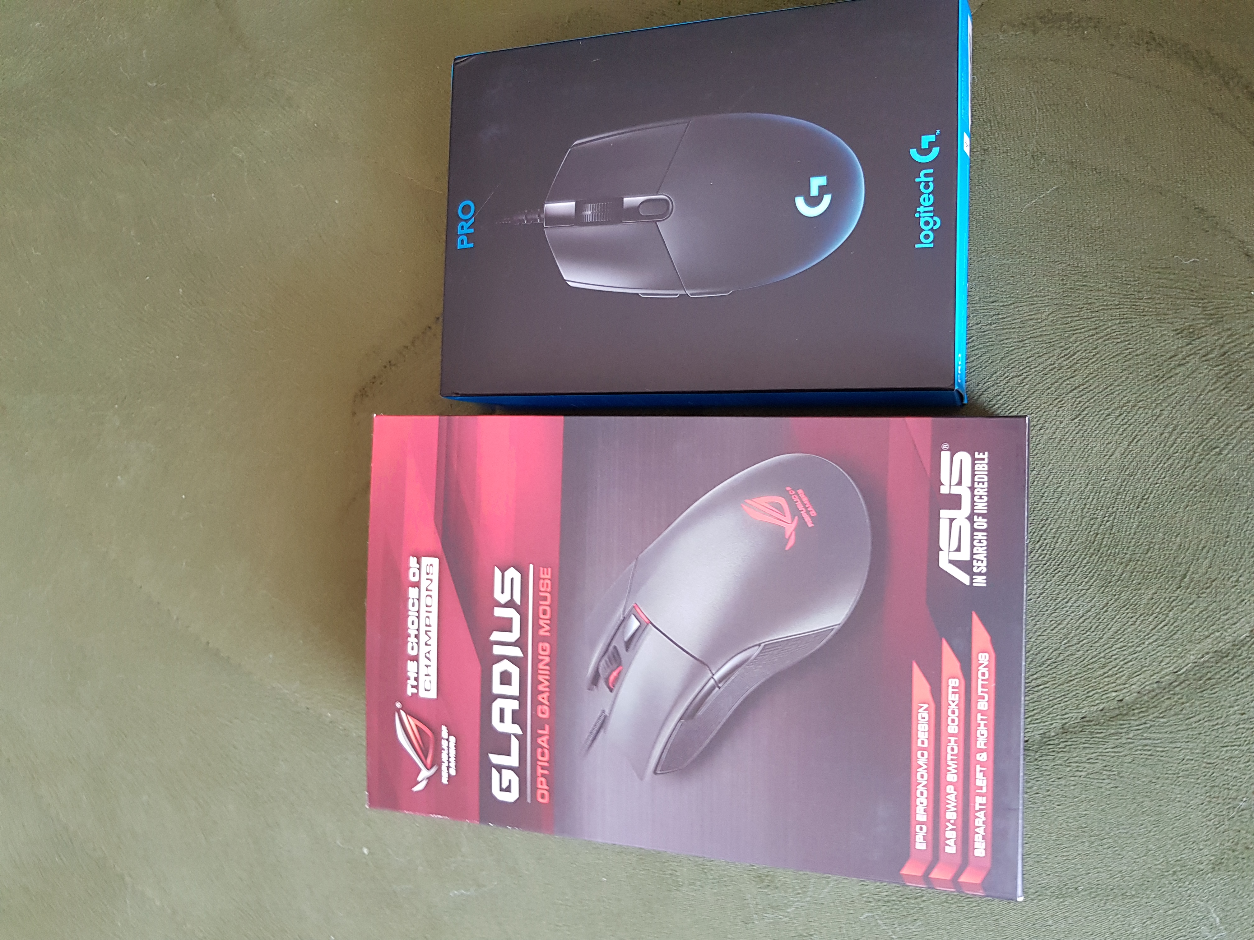 Logitech g pro mouse ve Asus Rog Gladius garantili temiz Sayfa 1 1 a00bfbdb845d8d630bbea7f c94f