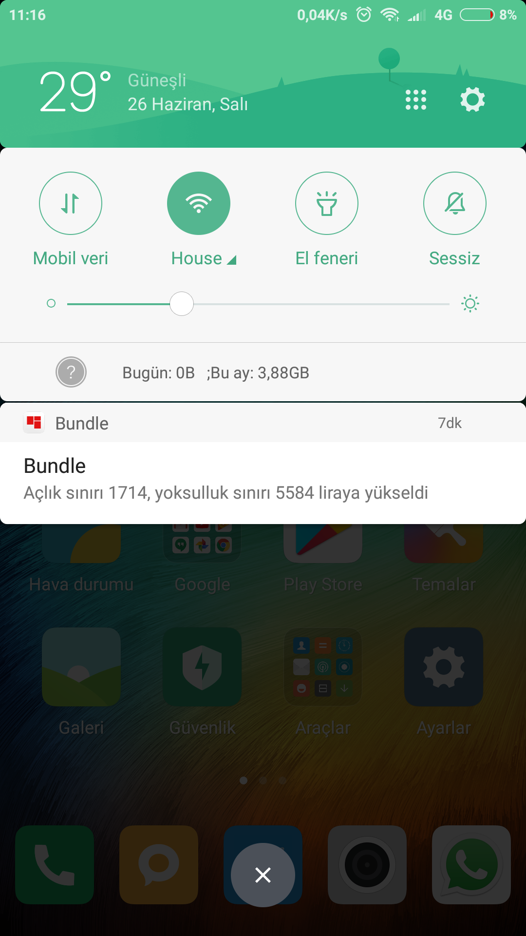 Yoksulluk sınırı 5584 liraya yükseldi 16