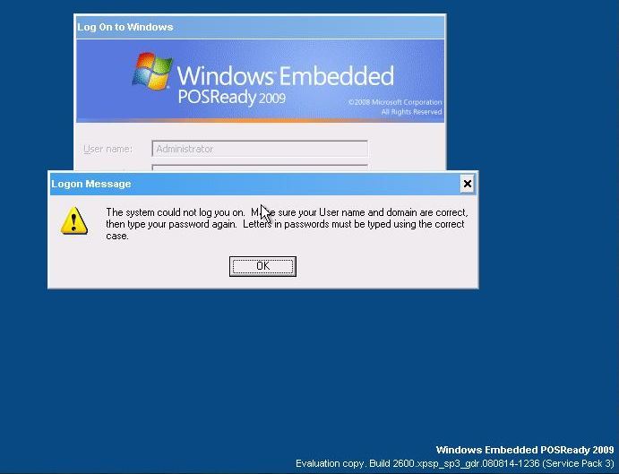 Windows Embedded 2009 Posready Multiple