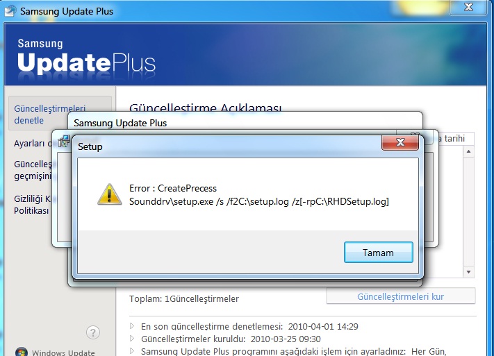 Samsung Update Windows 10