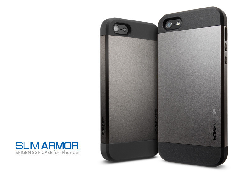  Spigen Slim Armor Case Iphone 5 ve 5S