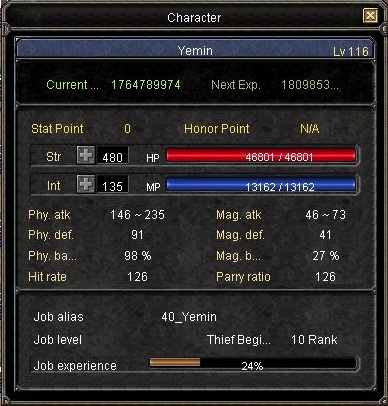  SATILDI - SERPENS # Yemin # 116 LvL # FF # Warrior-Cleric