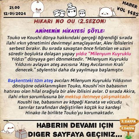 Animeli Günler Haber (AnimeSeverler)📰