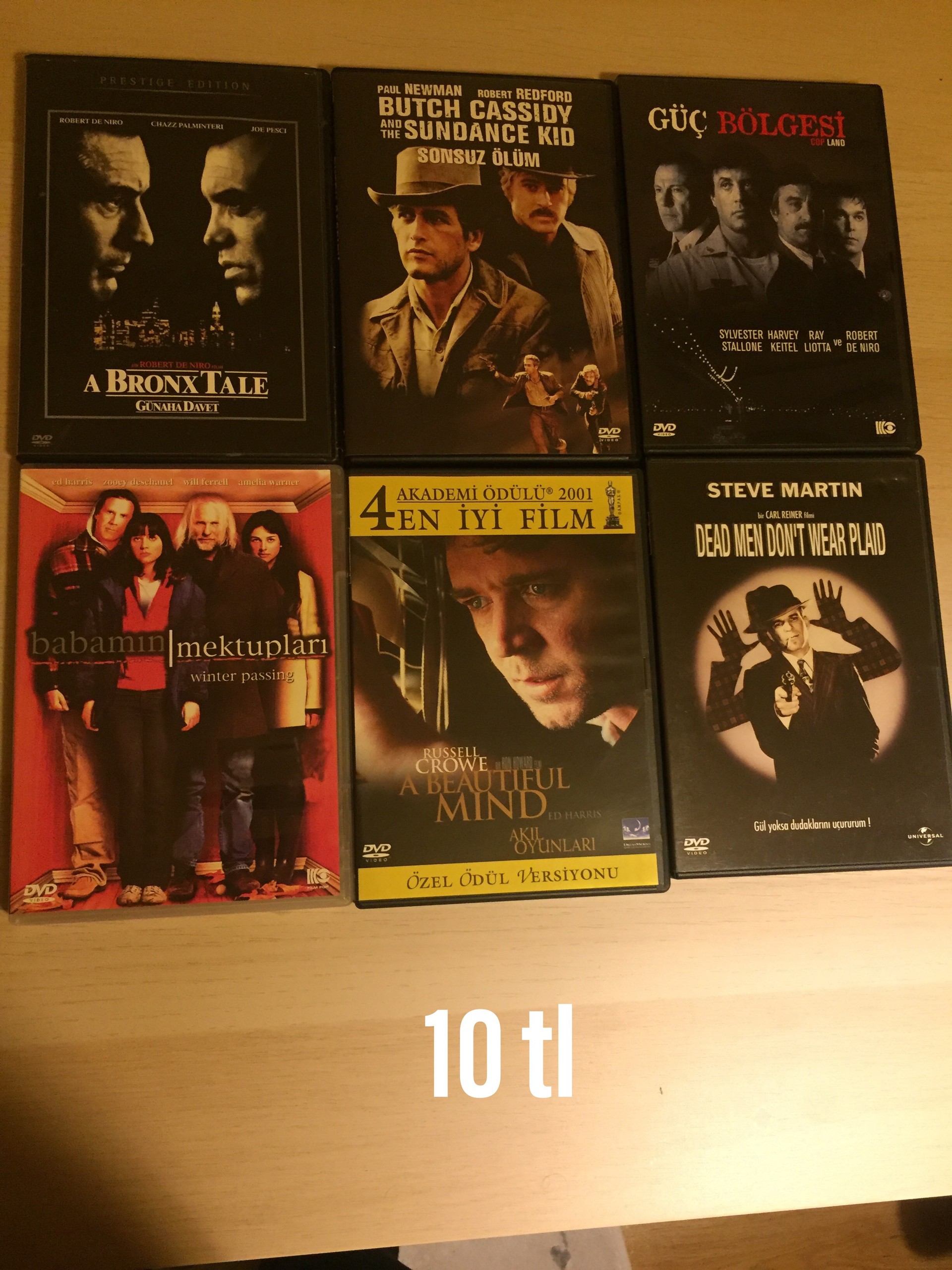 Arşivimden Satılık DVD Filmler Adet 3-8 lira 