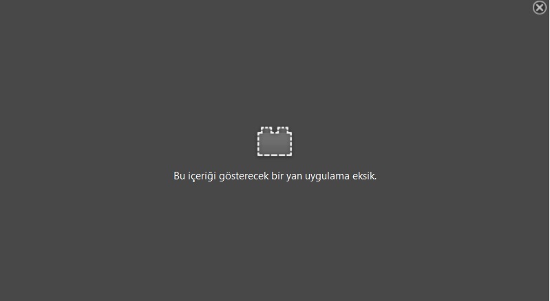  Mozilla Firefox 'Bu İçeriği Gösterecek Uygulama Eksik' Vlc Hatası