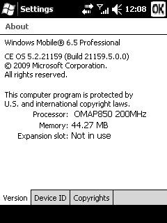  Qtek 8500 ve Smartflip için Windows Mobile 6,5 Professional ÇIKTIII!!!...