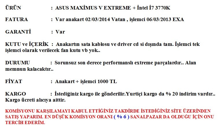  :::İŞLEMCİLER:::ANAKARTLAR:::ARADIĞINIZ MUTLAKA VARDIR:::