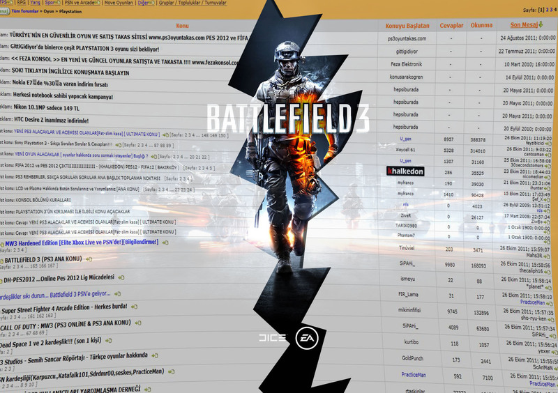  Kardeşlikler sıkı durun... Battlefield 3 PSN'e geliyor...