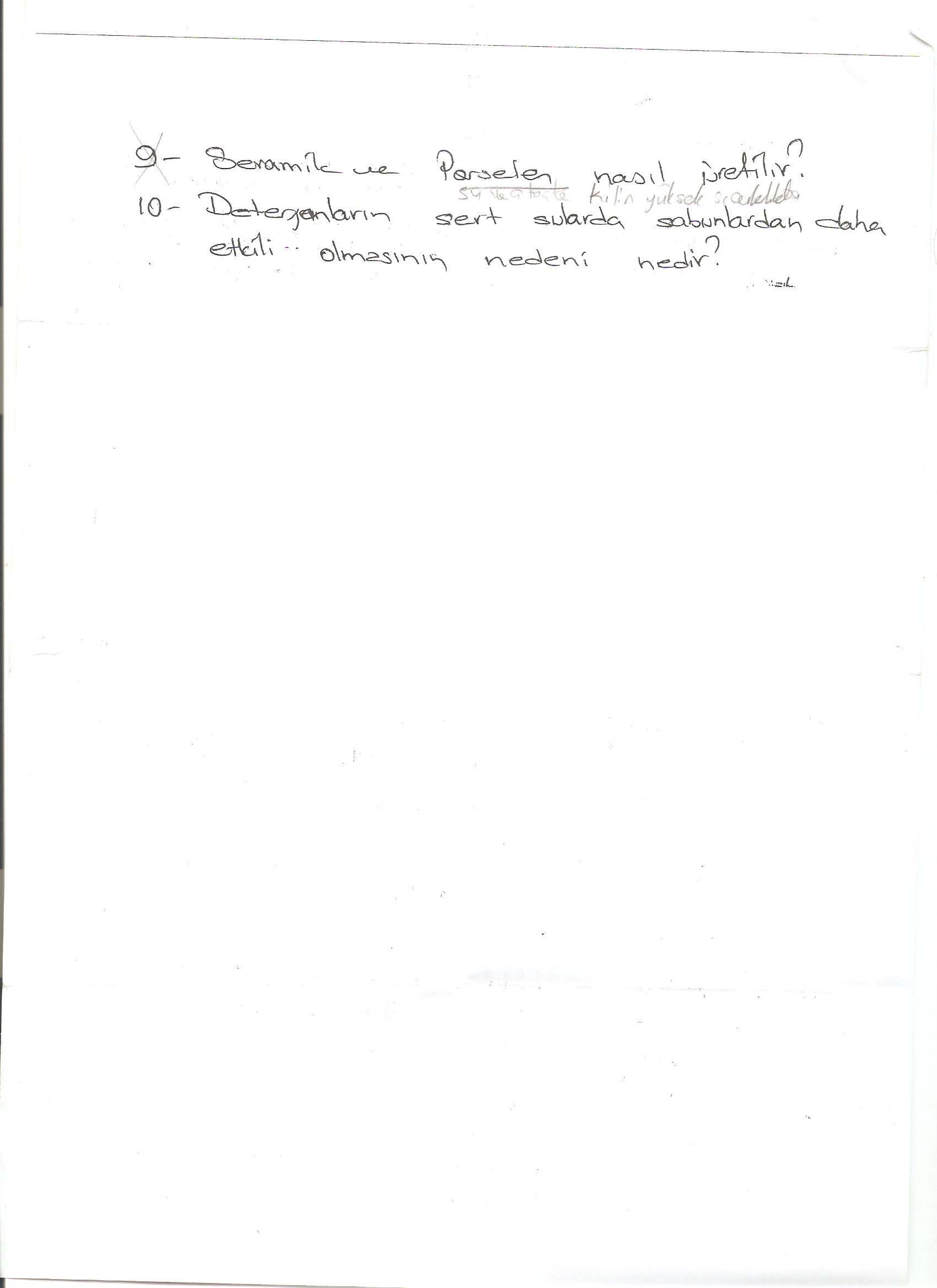  9. Sınıf Kimya Dersi iyi olan arkadaşlar