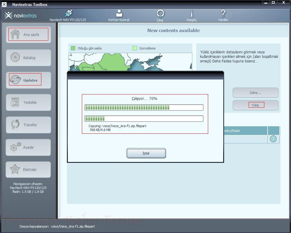  Naviextras Toolbox ile Harita Güncellemesi Yapmak [iGO Yazılımlı Cihazlar için]
