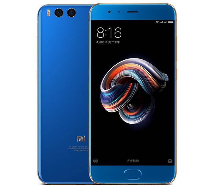 Xiaomi, Mi Note 3'ün 4GB RAM'li ucuz versiyonunu çıkardı