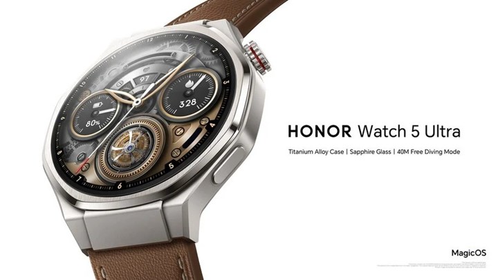 Titanyum kasalı Honor Watch 5 Ultra tanıtıldı: İşte özellikleri ve fiyatı