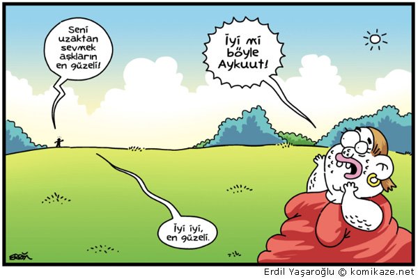  İsminizin yanına karikatür yazıp Google'da aratıyoruz ilk çıkanın SS'ni koyuyoruz