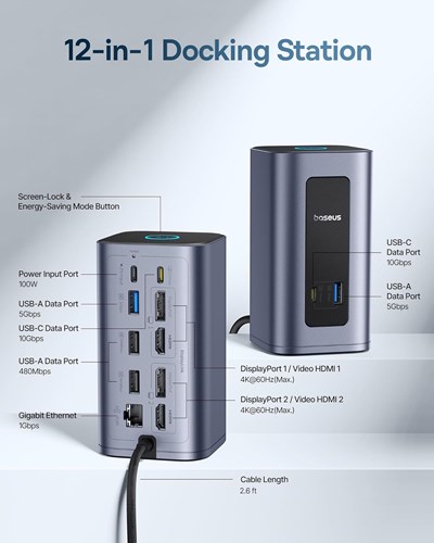 Baseus, Mac cihazları için dock istasyonunu duyurdu