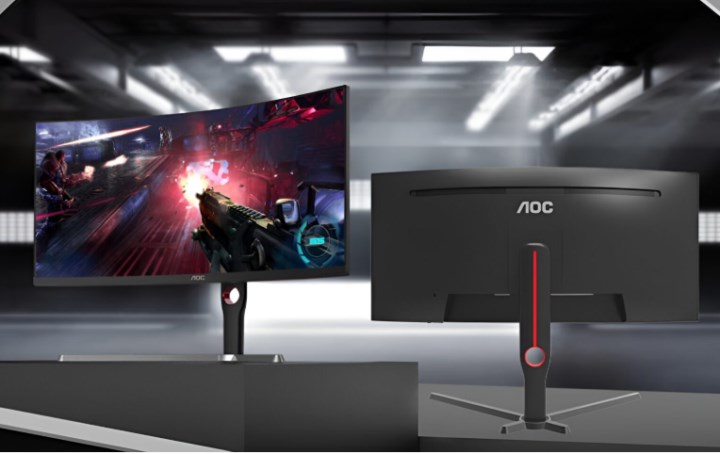 AOC, 250Hz yenileme hızına sahip kavisli oyuncu monitörünü satışa sundu