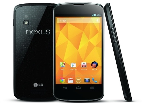 Google Nexus 4 duyuruldu, 299 />dan başlayan fiyatlarla 13 Kasım'da satışa çıkıyor