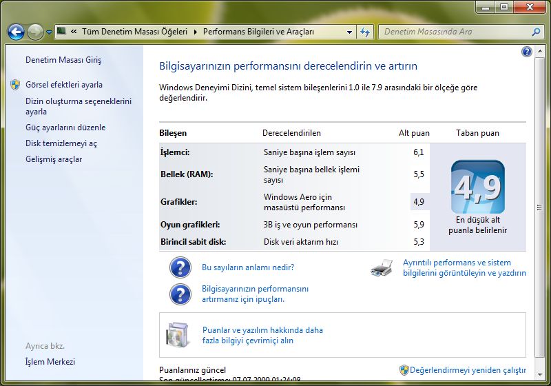  ASUS WINDOWS 7 DENEYİMİ