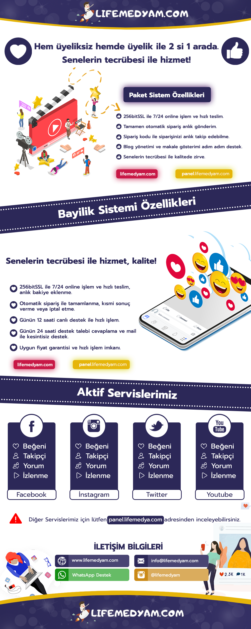 Lifemedyam.com ile ınstagram, twitterda beğeni satın al!