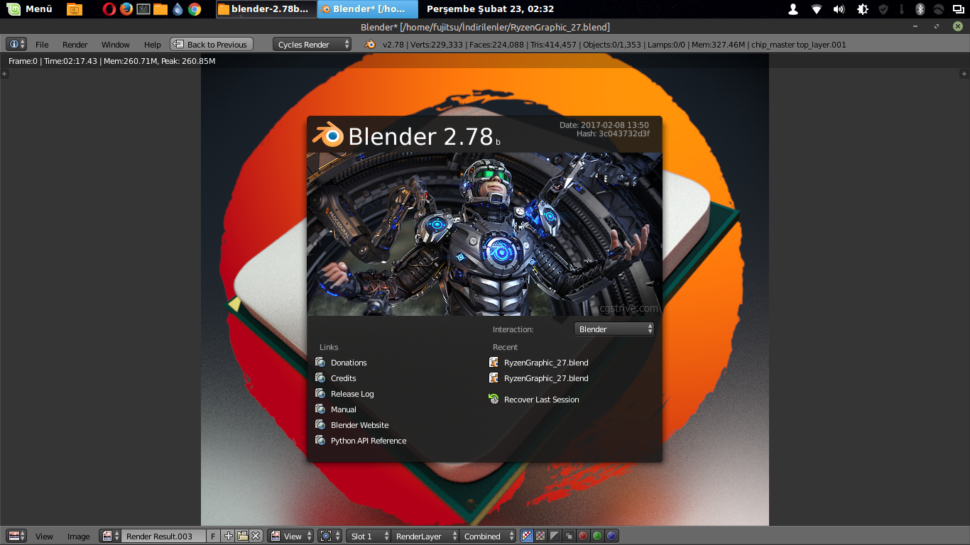 Blender Benchmark (Güncel)