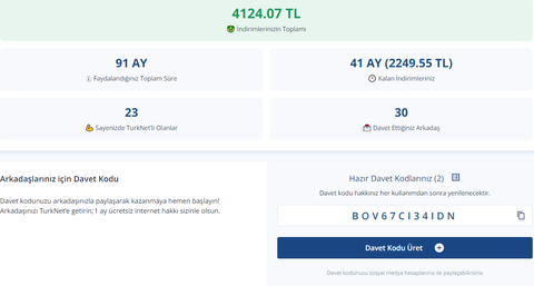 Turk.net Davetiye Paylaşım Konusu