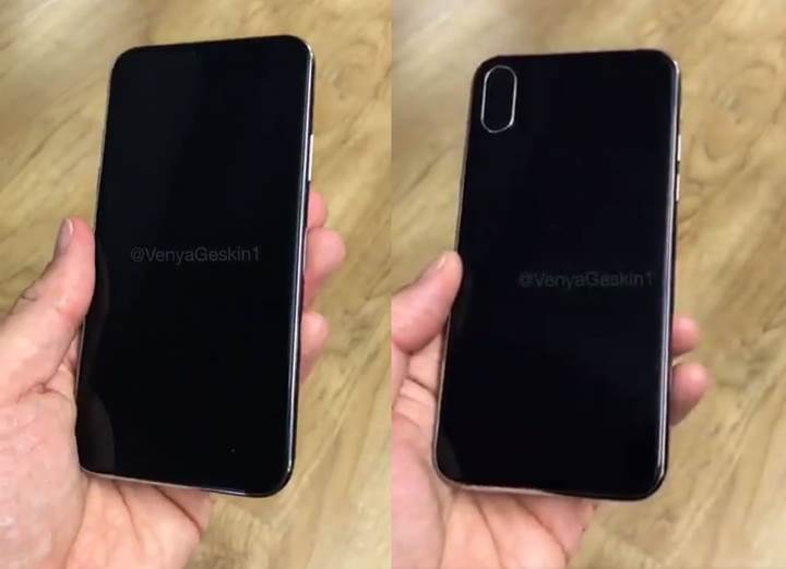 iPhone 8'in maketini gösteren bir video yayınlandı