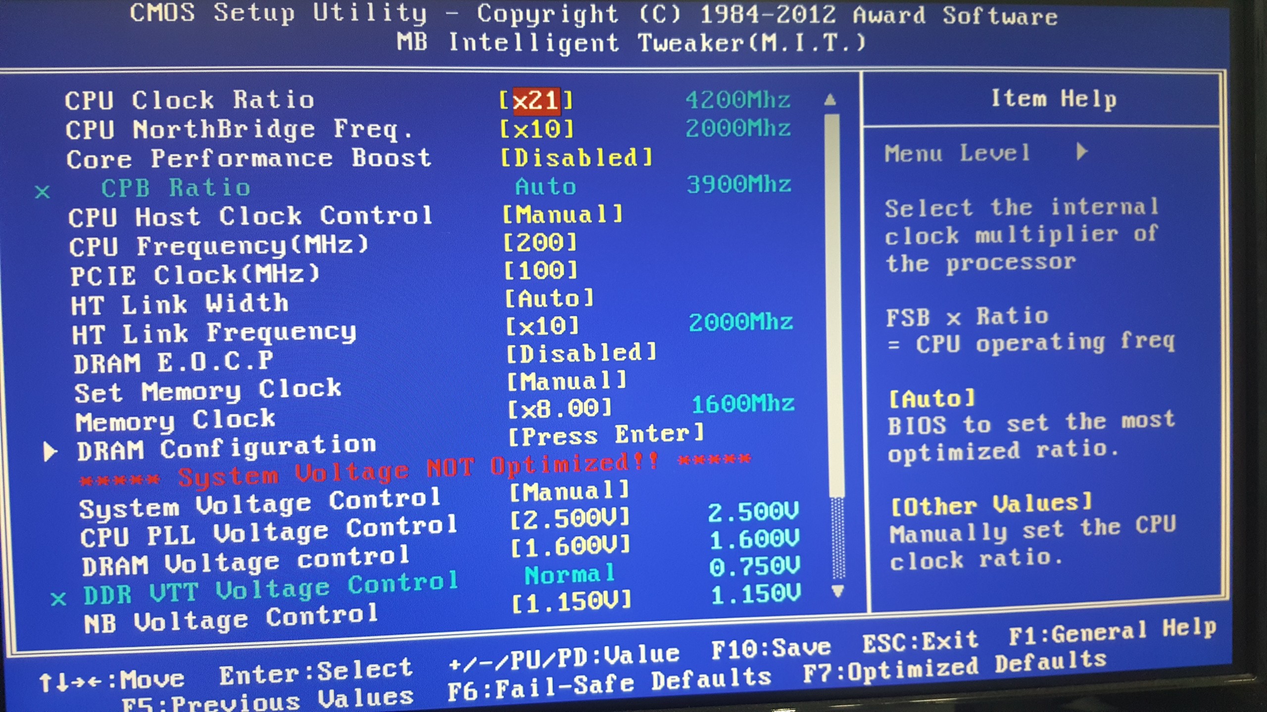  Fx 6100 stabil 4.2ghz 4.3ghz 4.4hz