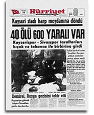  1967 KAYSERİ STADYUM FACİASI