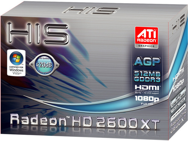  ## HIS Radeon HD 2600XT AGP Modelini Duyurdu ##
