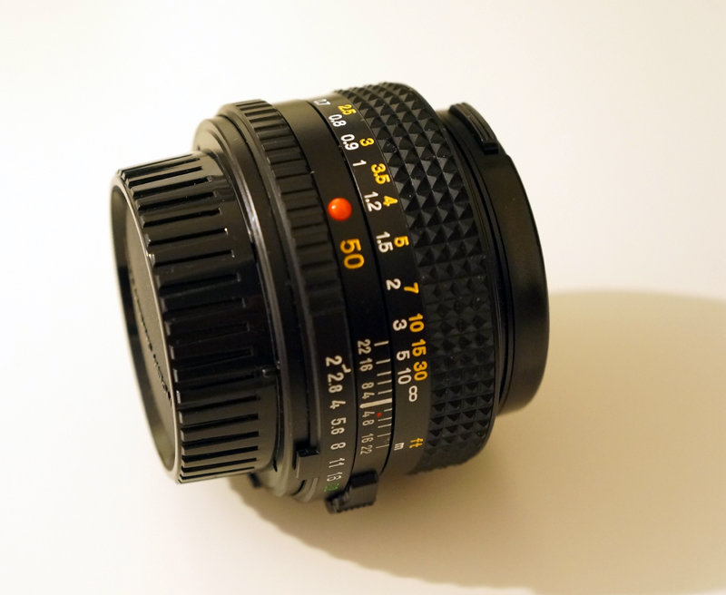  Satılık SMC Takumar 55mm F1.8 Manuel Lens ve Minolta MD 50mm F2.0 Manuel Lens