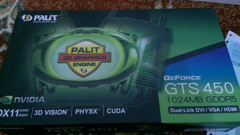  Palit GTS450