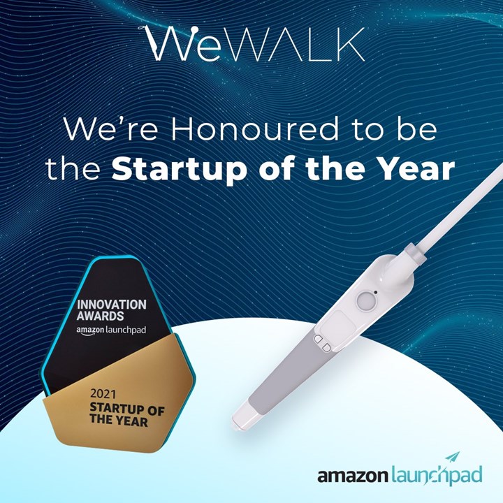 WeWalk projesi yılın girişimi seçildi