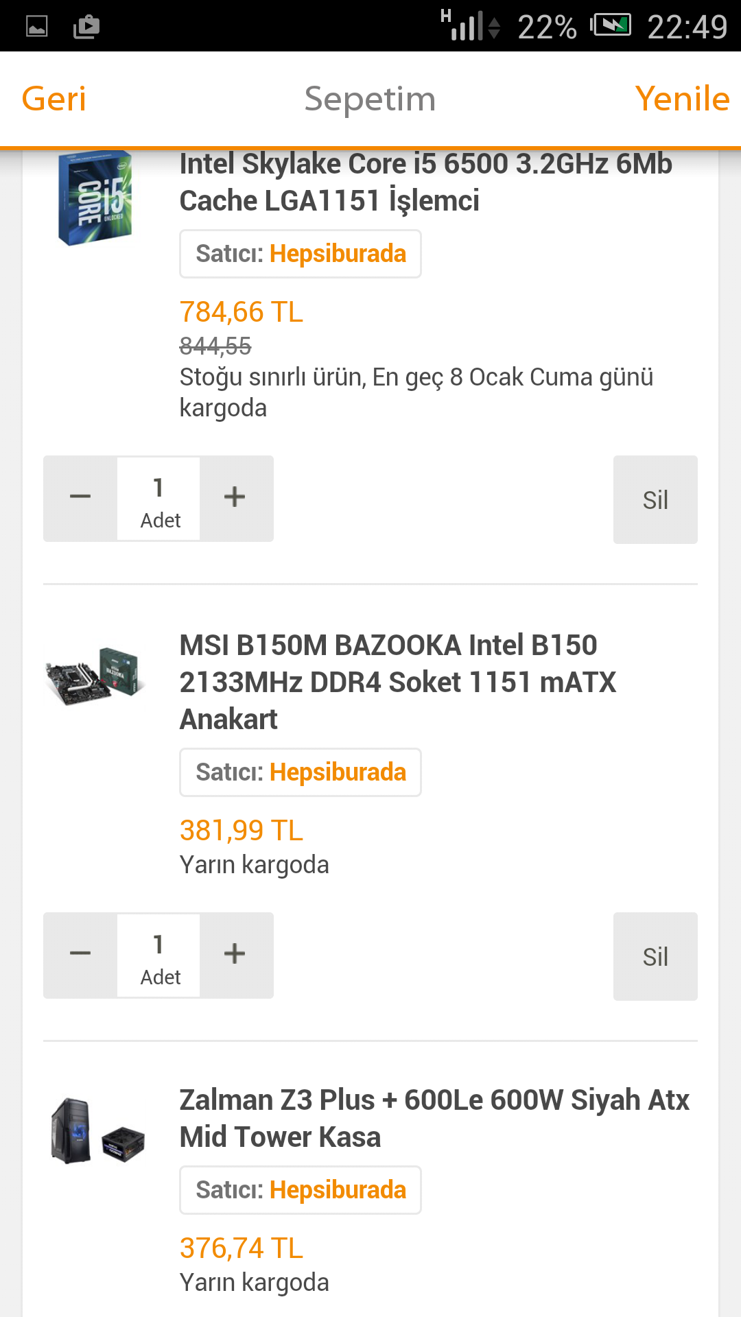  Tanidik bilgisayarcinim cikarttigi sistem alsam mi yardim ?(Guncel yeni sistem 2800 tl)