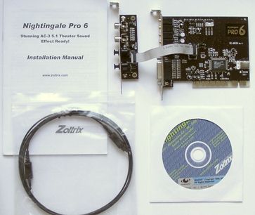  Zoltrix Nightingale PRO 6 Sound Card