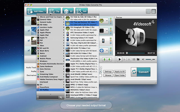 Video odaklı Mac uyuglaması 4Video Video Converter Pro, kısa süre için ücretsiz