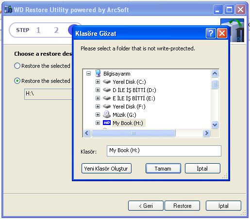  -& WD &- Harici Harddisk Backup(Yedekleme) Yazılımı -& WD &-