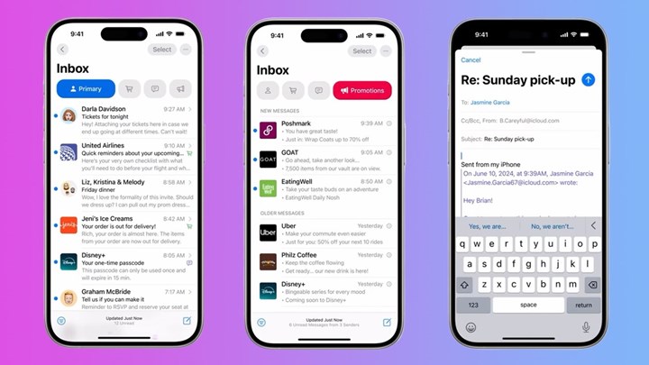 iOS 18 ile Mail uygulamasına gelecek yeni özellikler