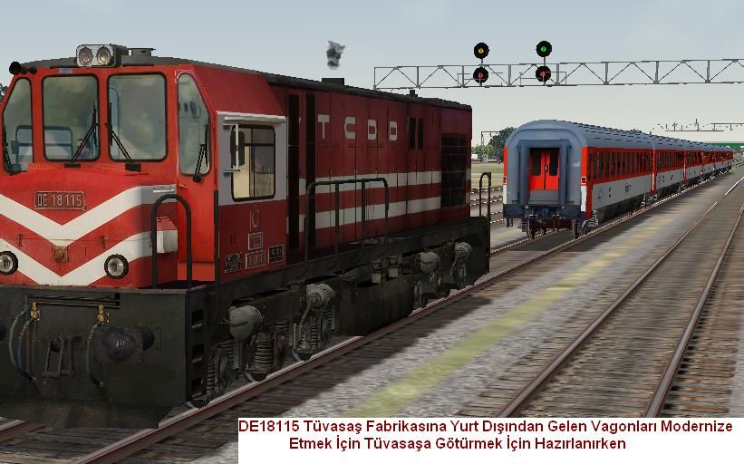  TCDD tren similatörü