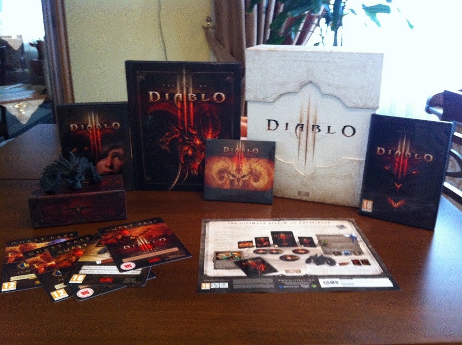  (YENILENDI) **** DIABLO 3 COLLECTOR EDITION ****