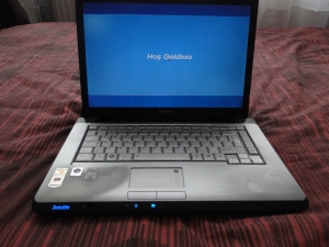  14.1' HP ELİTEBOOK 6930P = 750 TL- TOSHİBA A200-1BP=560 TL -HP un2400 EV-DO 3G=100 TL.