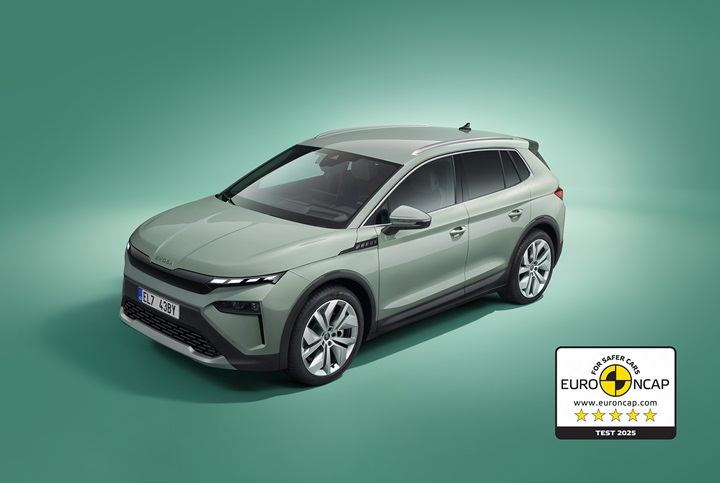 Skoda Elroq, Euro NCAP güvenlik testlerinden 5 yıldız aldı