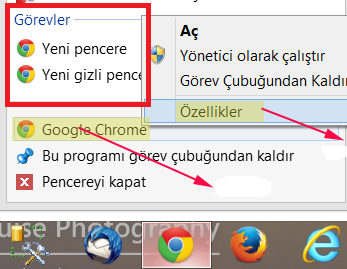 Chrome Sağ Tık Menü Sorunu !!!