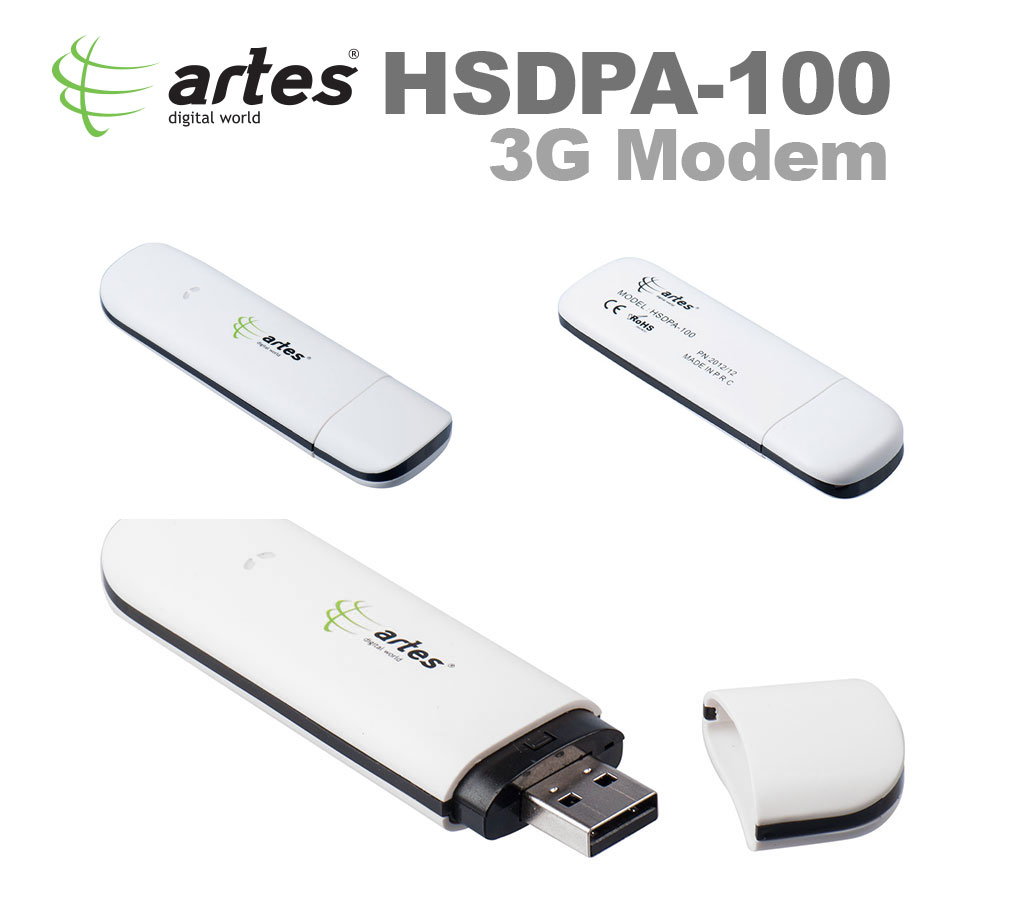  Android Tabletler için Artes 3g USB Modem Destek
